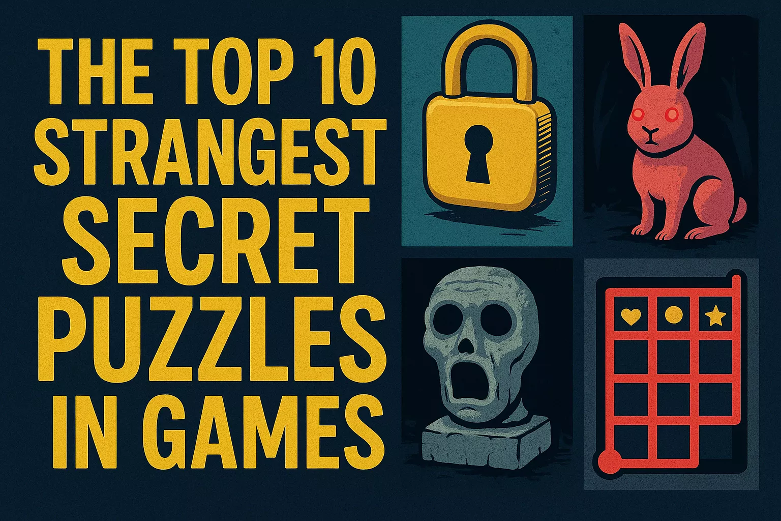 Top 10 Strangest Secret Puzzles in Video Games | Hidden Challenges Revealed